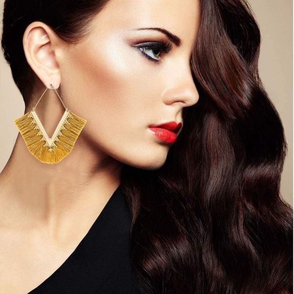 BOHO Tassel Earrings - Picture 5 of 7